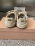 Miu Miu Gymnasium Sneakers in Beige Mesh and Suede