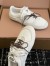 Miu Miu Gymnasium Sneakers in White Mesh and Suede 