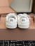Miu Miu Gymnasium Sneakers in White Mesh and Suede 