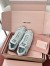 Miu Miu Plume Sneakers in Powder Blue Satin
