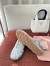 Miu Miu Plume Sneakers in Powder Blue Satin
