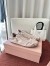 Miu Miu Plume Sneakers in Powder Pink Satin