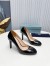 Prada Pumps 85mm In Black Patent Leather