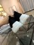 Prada Black Knit Fabric Logo Sneakers 