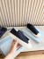 Prada Women's Sneakers in Dark Blue Fabric 