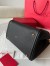 Valentino Alltime Medium Bag in Black Grained Calfskin 
