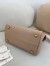 Valentino Antibes Small Shopping Bag in Beige Leather