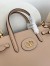 Valentino Antibes Small Shopping Bag in Beige Leather