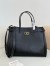 Valentino Antibes Medium Shopping Bag in Black Leather