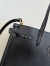 Valentino Antibes Medium Shopping Bag in Black Leather