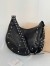 Valentino Hoboho Hobo Studs Bag in Black Nappa Leather