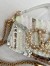 Valentino Loco Small Shoulder Bag in Sequins with Jewel Logo