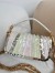 Valentino Loco Small Shoulder Bag in Sequins with Jewel Logo