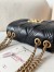 Valentino Quiltie 67 Small Shoulder Bag in Black Leather