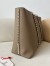 Valentino Garavani Rockstud Shopping Bag in Taupe Grainy Leather