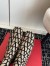Valentino VLogo Type Knee Boots in Black Toile Iconographe fabric