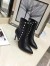 Valentino Garavani Black Rockstud Bootie 85mm
