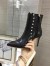 Valentino Garavani Black Rockstud Bootie 85mm
