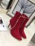 Valentino Garavani Red Rockstud Bootie 85mm