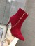 Valentino Garavani Red Rockstud Bootie 85mm