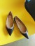 Valentino Garavani Black Rockstud Ballerina Flats