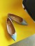 Valentino Garavani Ligh Blue Rockstud Ballerina Patent Flats