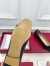 Valentino Garavani Valet Du Roi Ballerina in Black Lambskin