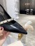 Valentino Black Rockstud Slingback Pumps With Sculpted Heel