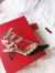 Valentino Black Rockstud Ankle Strap 65MM Patent Pumps