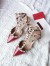 Valentino Red Rockstud Ankle Strap 65MM Patent Pumps