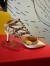 Valentino White Rockstud Ankle Strap 65MM Patent Pumps