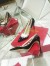 Valentino Rockstud Black 100MM Patent Pumps