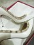 Valentino Rockstud White 100MM Patent Pumps
