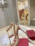 Valentino Rockstud Pumps 100mm in Nude Mesh with Crystal