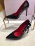 Valentino Black VLTN Patent Pump 105mm