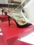Valentino Rockstud Ankle Strap Pump In Black Patent Leather