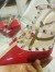 Valentino Rockstud Ankle Strap Pump In Red Patent Leather