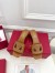 Valentino VLogo Cut-out Slide Sandals 60mm in Brown Leather