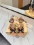 Valentino Garavani Bepointy Sandals 100mm in Nude Patent Leather