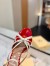 Valentino Garavani Bepointy Sandals 100mm in Red Patent Leather