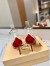 Valentino Garavani Bepointy Sandals 100mm in Red Patent Leather