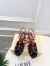 Valentino Garavani Studdy Sandals 100mm in Black Kidskin