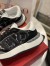 Valentino Women's Lacerunner Sneakers in Black Lace and Mesh