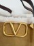 Valentino Medium Suede Shopping Bag with Sheepskin Lining
