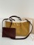 Valentino Medium Suede Shopping Bag with Sheepskin Lining