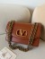 Valentino Garavani Vain Shoulder Bag in Caramel Calfskin