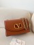 Valentino Garavani Vain Shoulder Bag in Caramel Calfskin