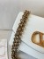 Valentino Garavani Vain Shoulder Bag in White Calfskin