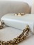 Valentino Garavani Vain Shoulder Bag in White Calfskin