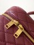 Saint Laurent Gaby Mini Vanity Bag in Bordeaux Lambskin